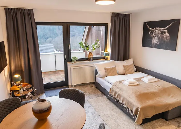 Schlossblick Schwarzwaldpanorama Gernsbach