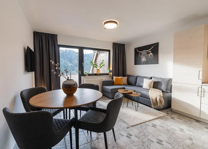 Schlossblick Schwarzwaldpanorama * Gernsbach